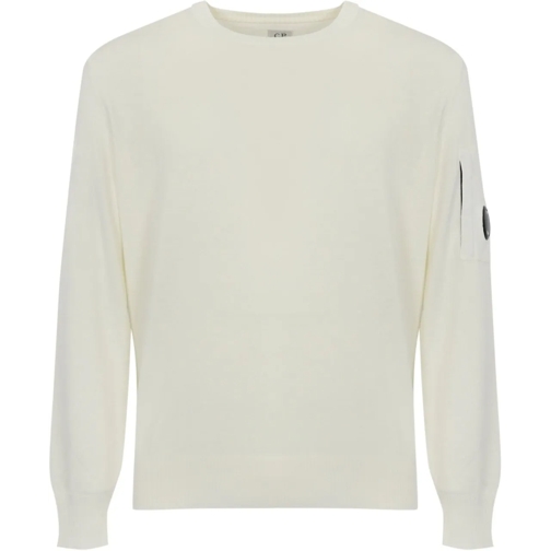 CP Company  Sweaters Gauze White weiß