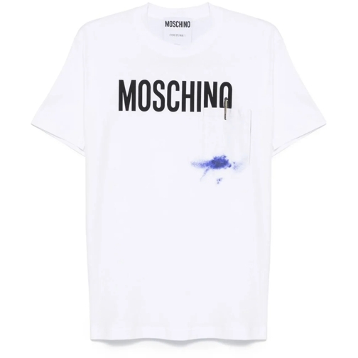 Moschino T-Shirts T-shirts and Polos White weiß