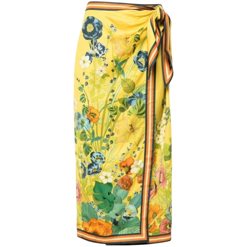 Alemais Cresida Maxi Skirt Yellow Minikjolar