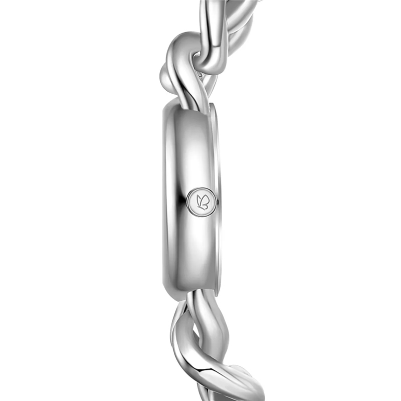 Glanzstücke München Automatikuhr Damen Armbanduhr Metall-Legierung silber(Image 4)