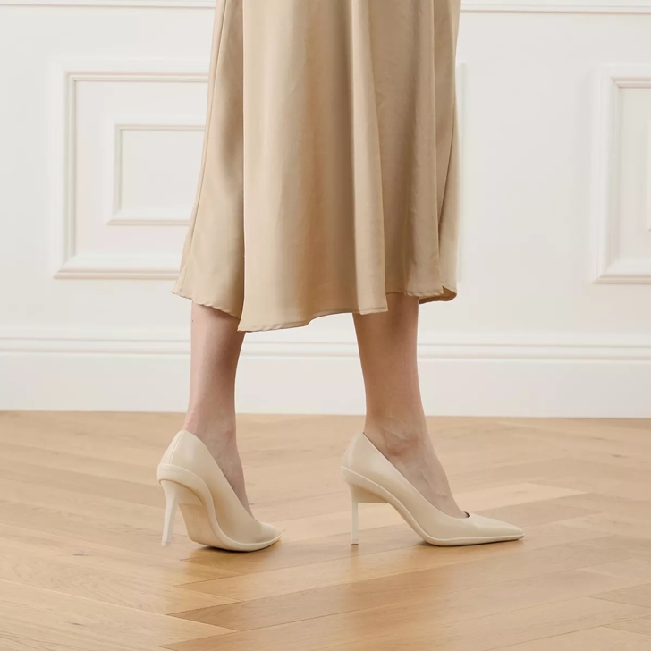 Calvin klein beige heels best sale