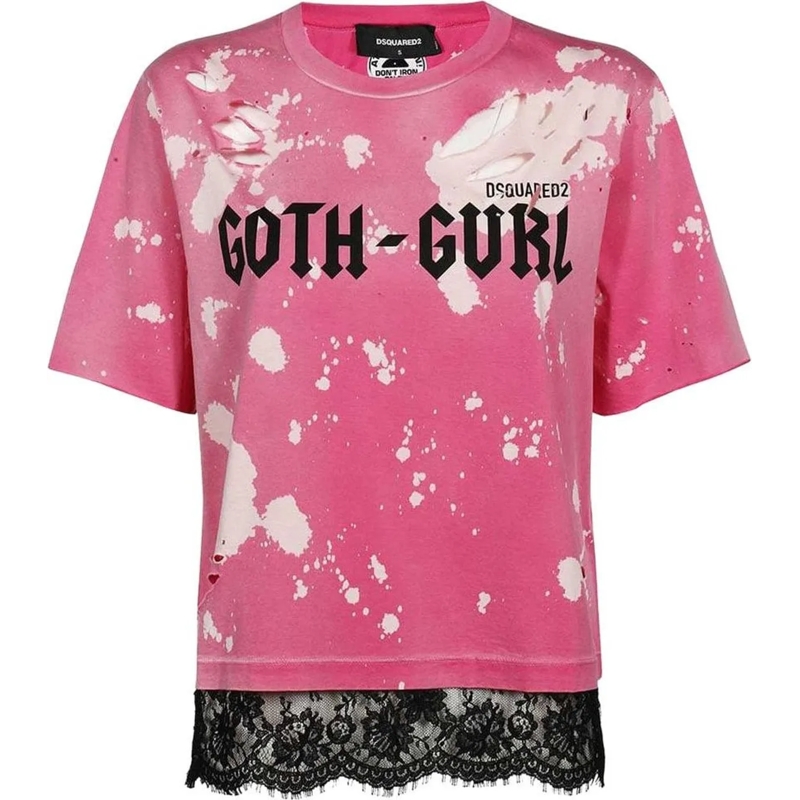Dsquared2 T-Shirt T-shirts Pink rose