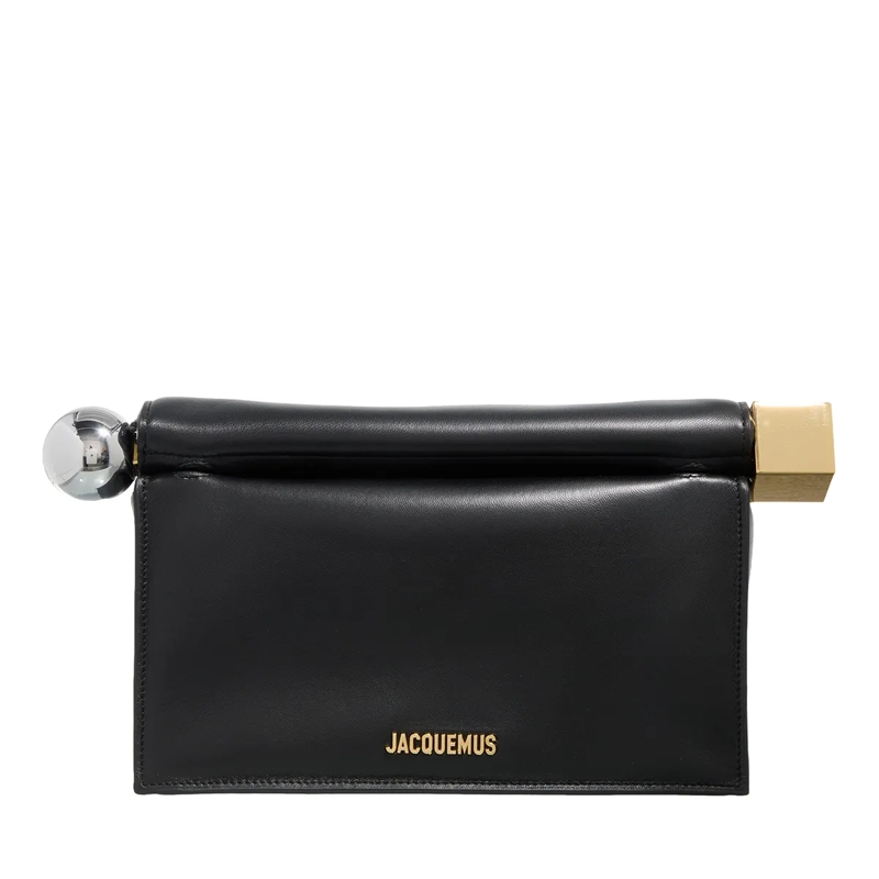 Jacquemus Pochette La Pochette Rond Carré Black