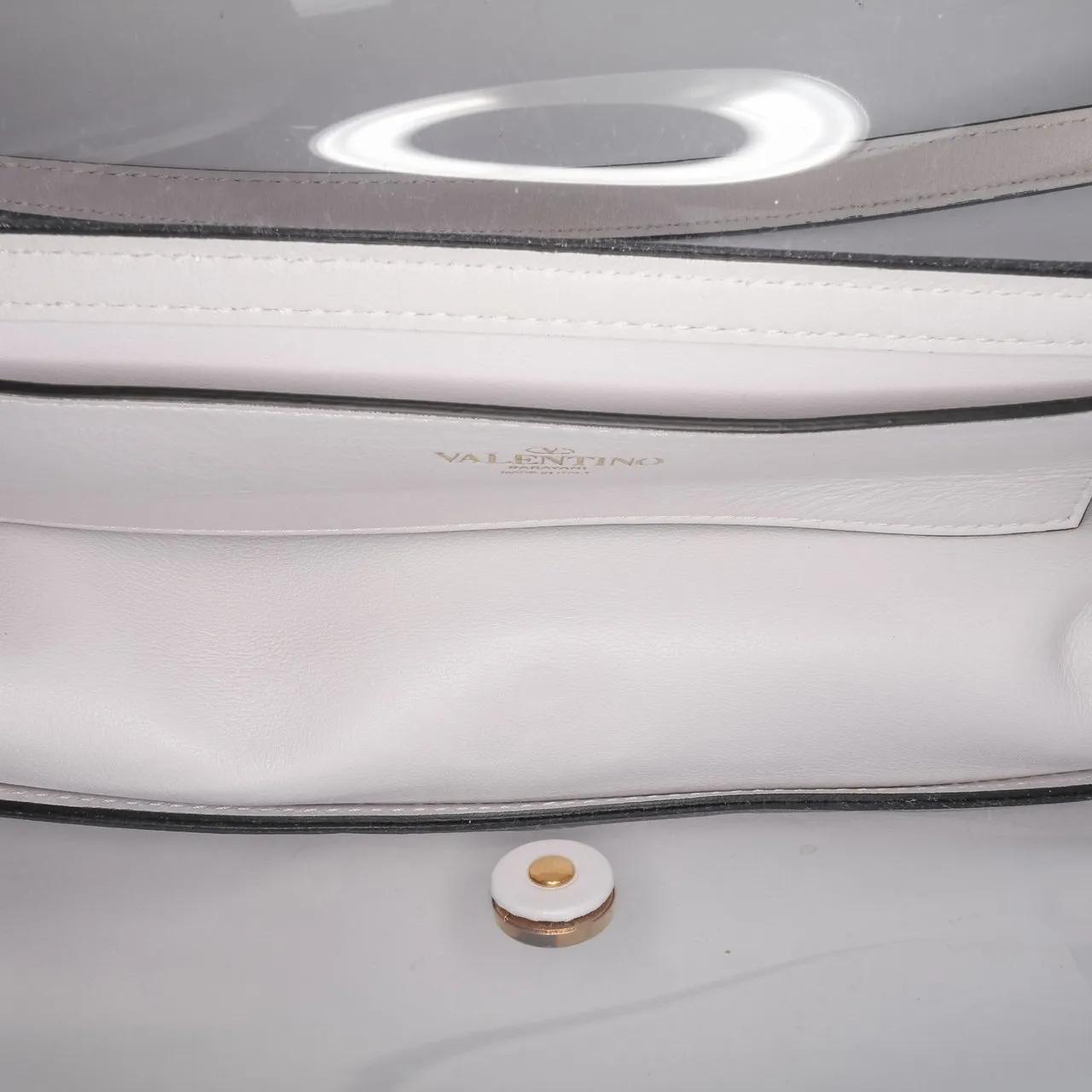 Thumbnail - Valentino Garavani Hobo Bags - 2021-2024 PVC VLogo Loco Satchel - Gr. unisize - in Weiß - für Damen