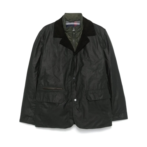 Barbour Übergangsjacke Craster Wax Jacket Green