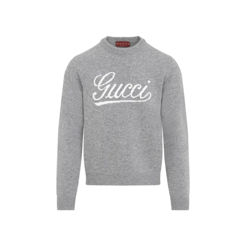 Gucci L/S Crewneck Sweater Grey Tröja