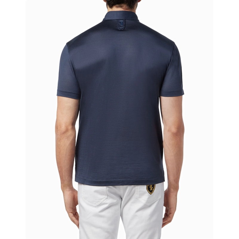 BILLIONAIRE Top Poloshirt Crest dunkel-blau(Image 2)