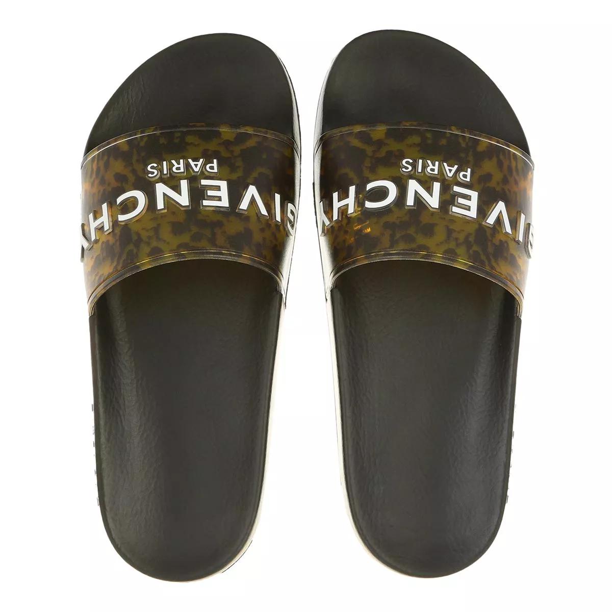 Givenchy yellow cheap slides