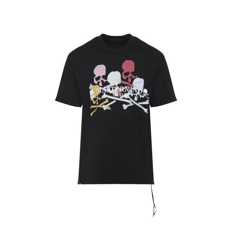 Mastermind Japan T-shirt Graphic Print Short-Sleeve T-Shirt Black