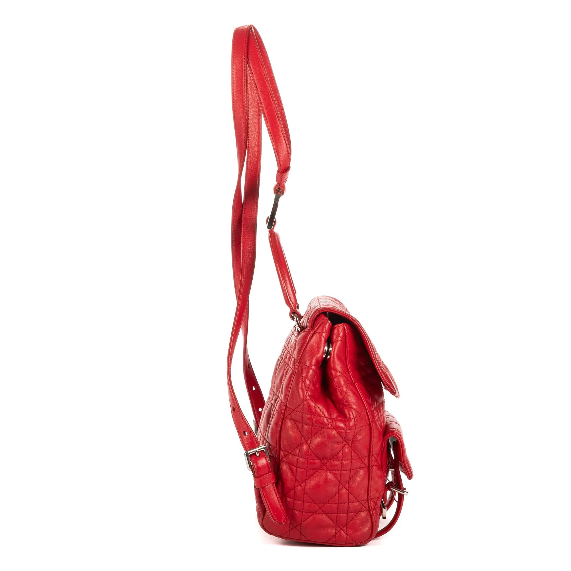 Thumbnail - Christian Dior Crossbody Bags - Stardust Backpack Small - Gr. unisize - in Rot - für Damen