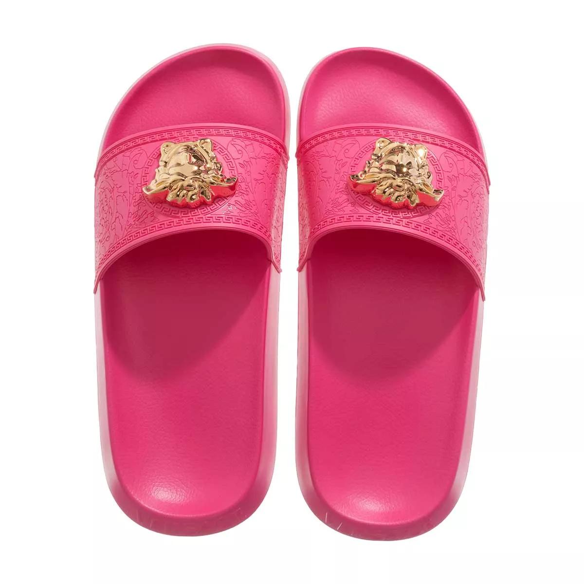 Hot pink best sale versace slides