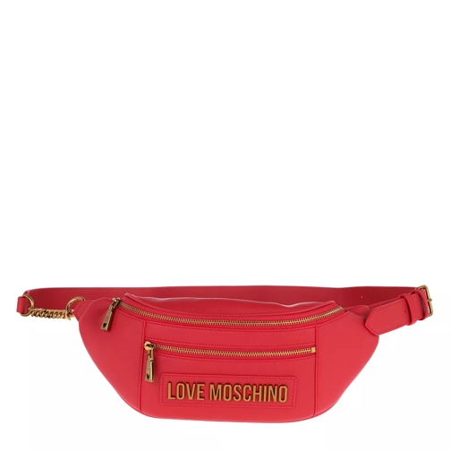 Love Moschino Belt Bag Smooth Rosso Sac de ceinture