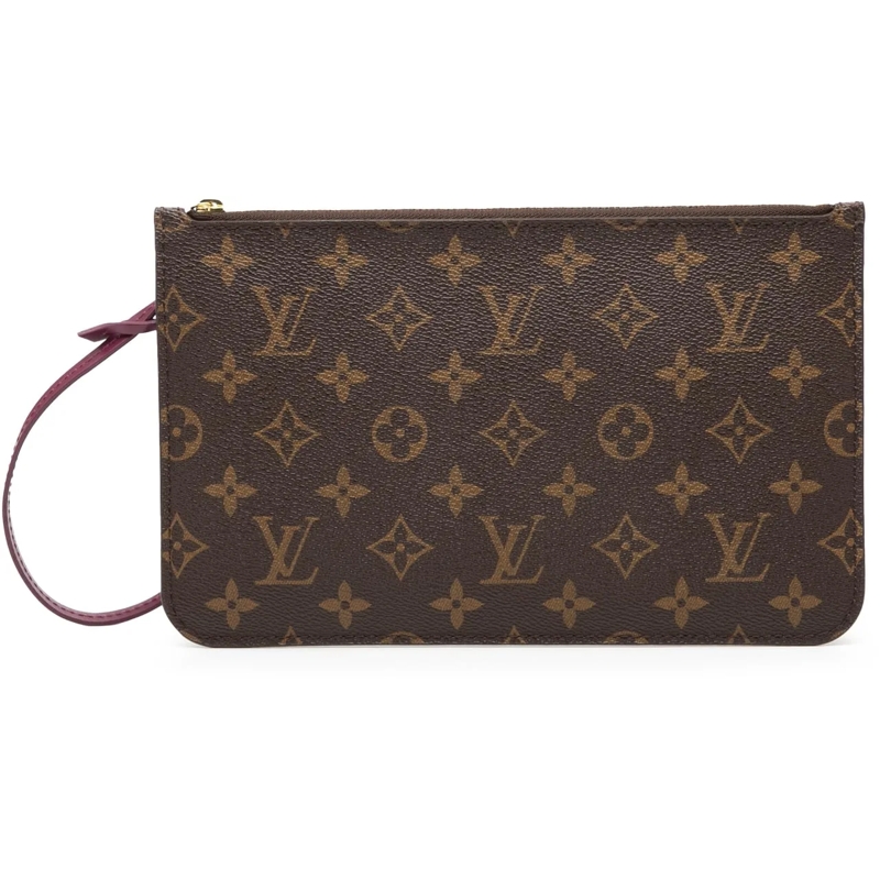 Louis Vuitton Necessaire Monogram Neverfull Pouch MM braun