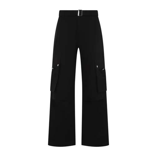 Jacquemus Black Cotton Le Cargo Pants Black 