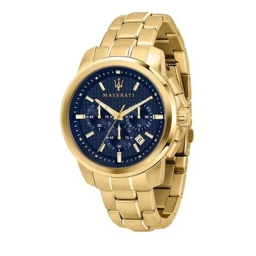 Maserati Watch Successo 44mm Gold Orologio multifunzionale