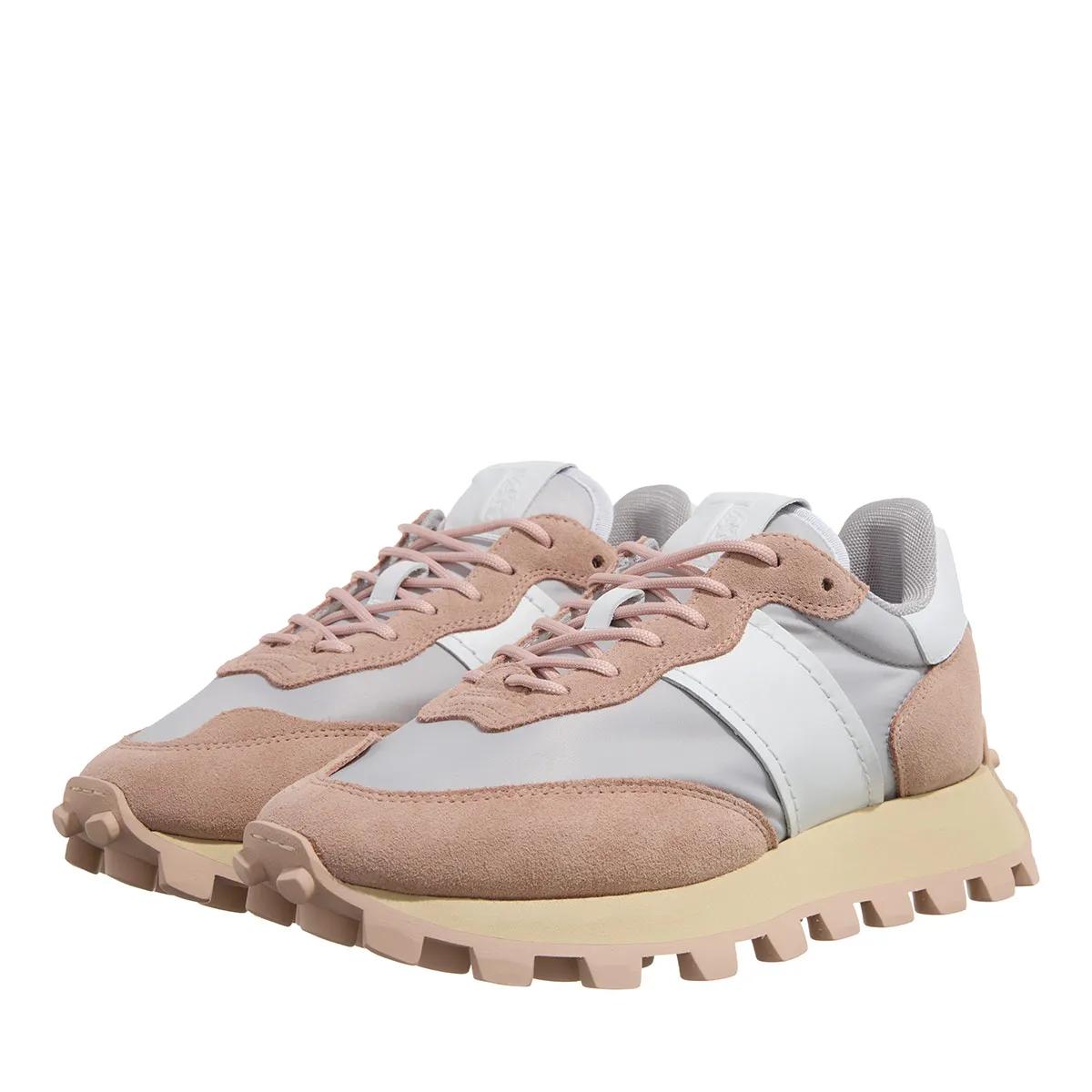 TOD'S Low-Top Sneakers Sportiva Run 25K Allacciata in beige