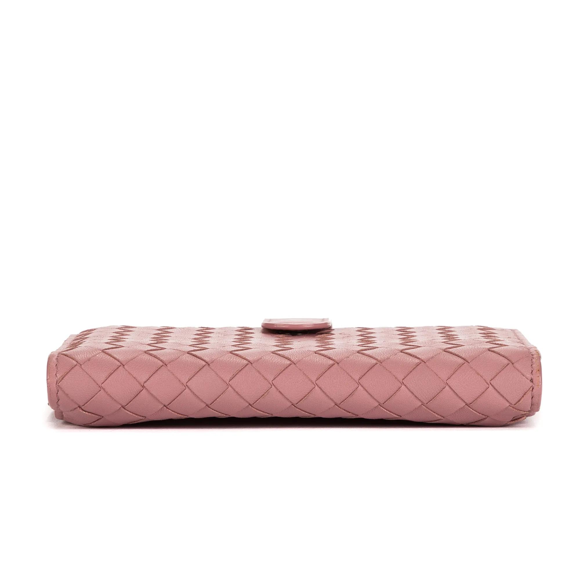 Thumbnail - Bottega Veneta Crossbody Bags - Compact Wallet - Gr. unisize - in Violett - für Damen