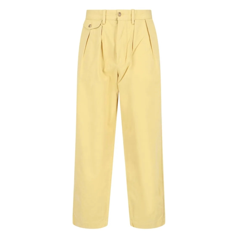 Polo Ralph Lauren Jeans Straight-Leg Trousers In Vibrant Yellow Yellow