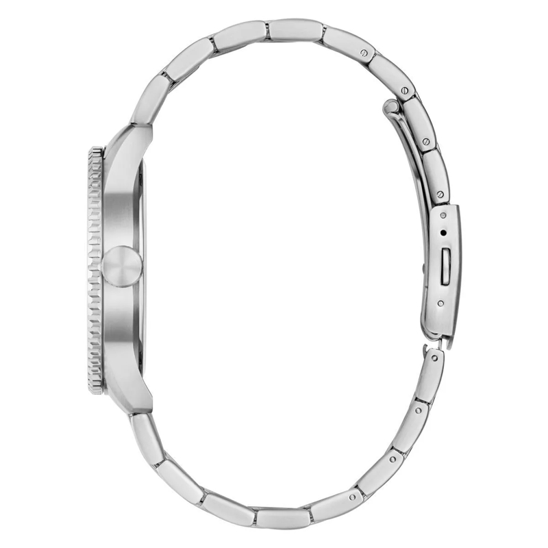 Guess Quarzuhr Quarz-Analoguhr Varsity G silber(Image 2)