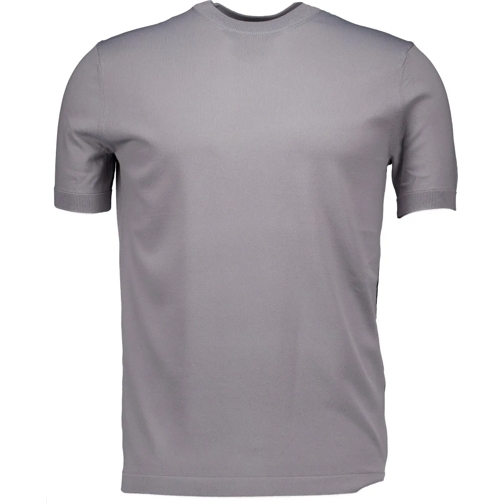 GENTI T-shirts Genti Round Ss T-shirts Grijs K9126-1260 grau