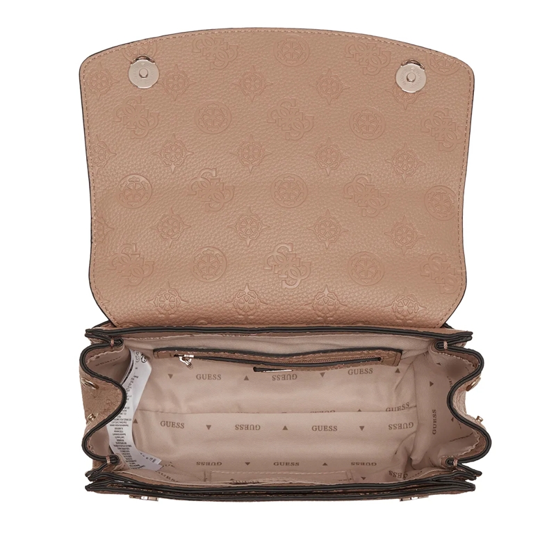 Guess Sac à bandoulière Cresidia Cnvrtble Xbody Flap Beige(Image 6)