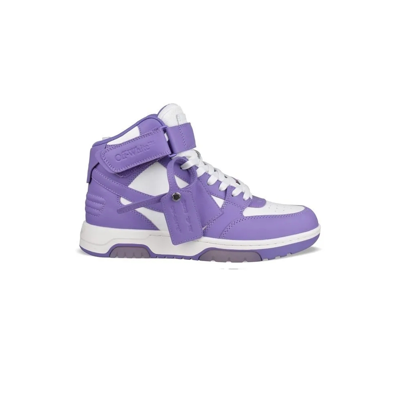 Off-White Lage-top sneaker Out Of Office Mid Sneakers Purple