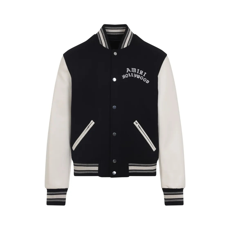 Amiri Bomberjacke Hollywood Bomber Jacket Black
