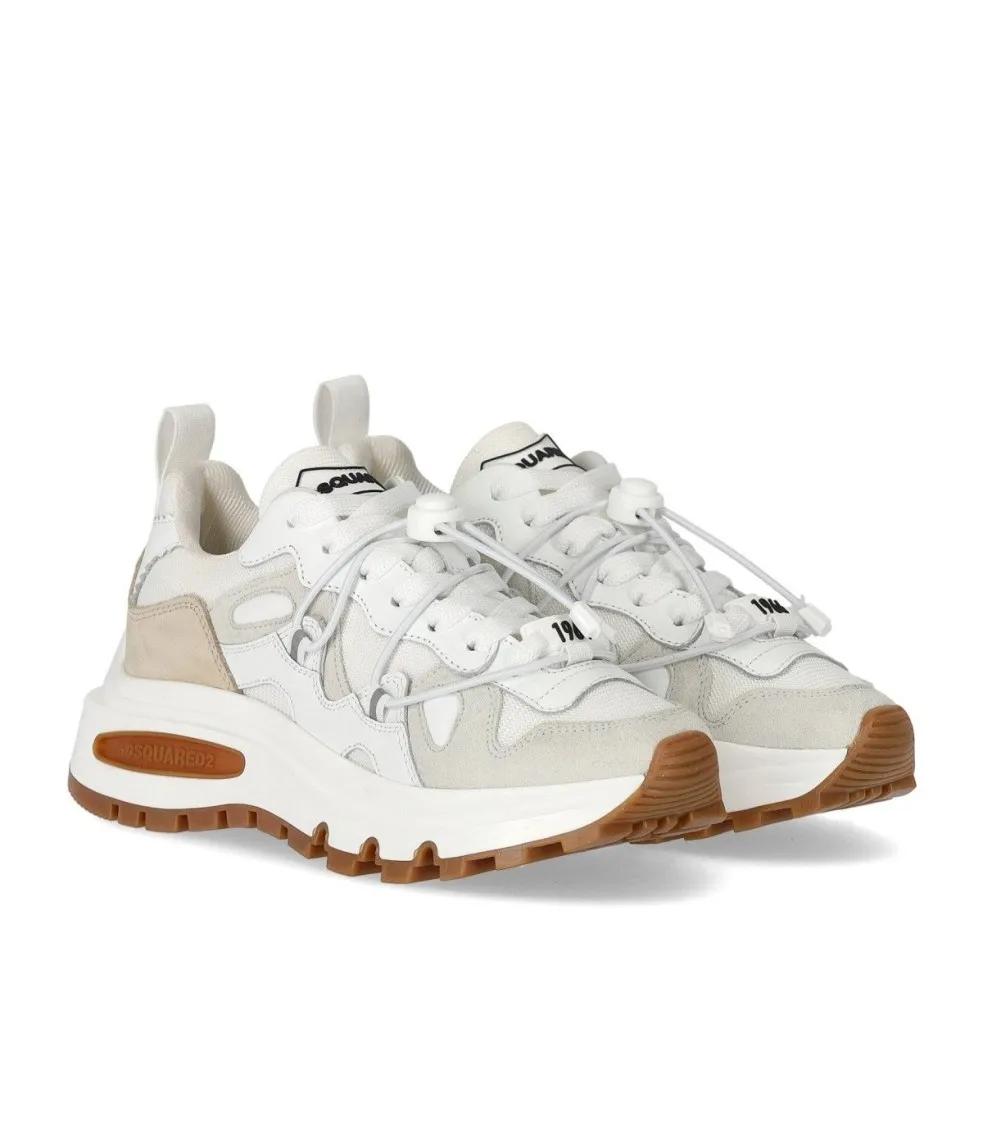 Thumbnail - Dsquared2 Low-Top Sneaker - Runds2 White Sneaker - Gr. 36 (EU) - in Weiß - für Damen