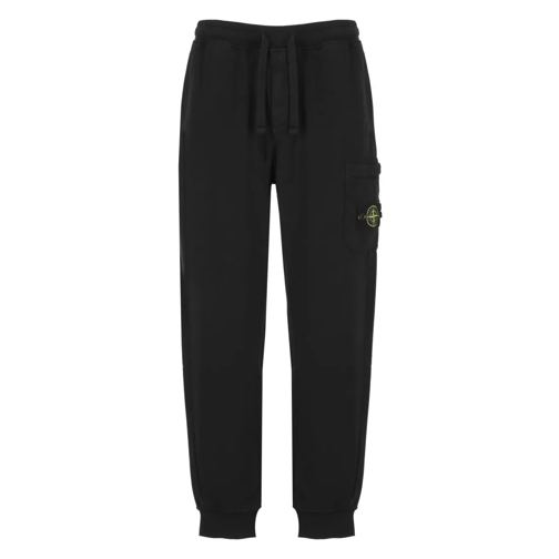 Stone Island Jogginghosen Black Sweatpants With Logo Black