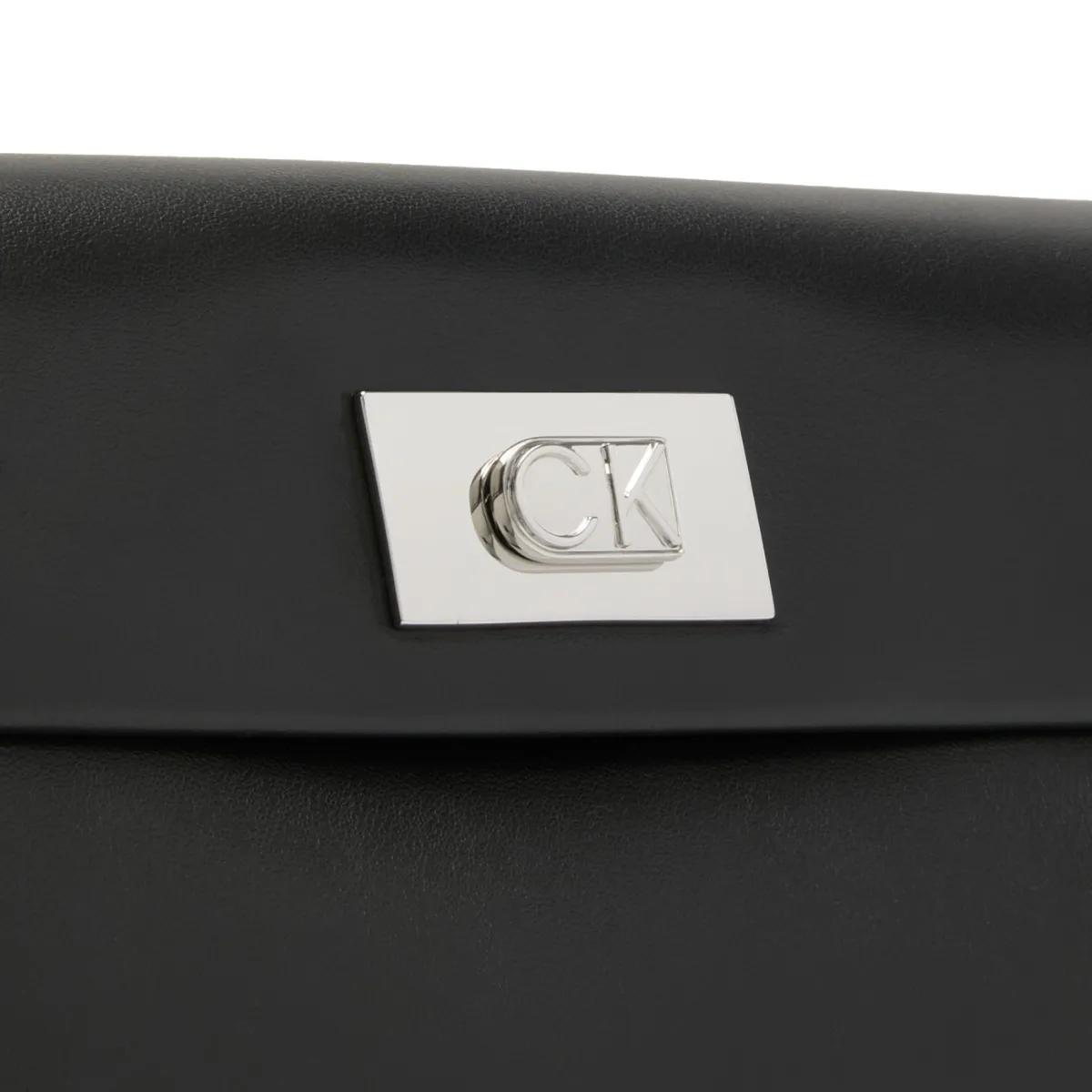 Calvin Klein Crossbody bags Push Umhängetasche in zwart