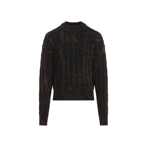 Egonlab Oversized Knit Sweater Black Maglione