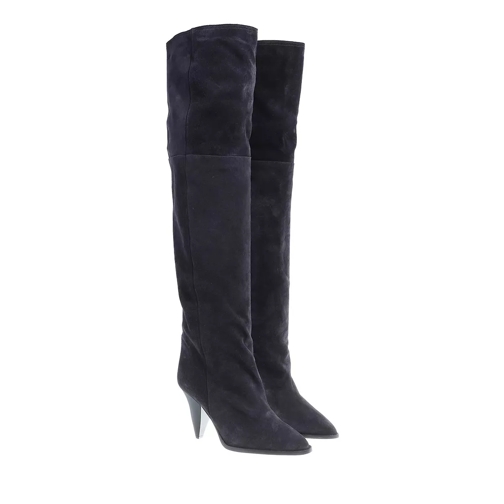 Isabel Marant Knee-High Boots  Faded Black Overknee-Boot