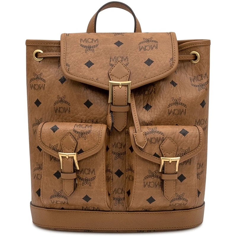 MCM Rucksack Zaino Mini Aren VI beige