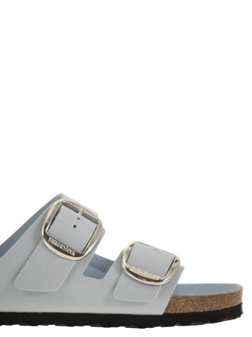 Thumbnail - Birkenstock Sandalen - Shine Blue Arizona Big Buckle Sandals - Gr. 38 (EU) - in Grau - für Damen