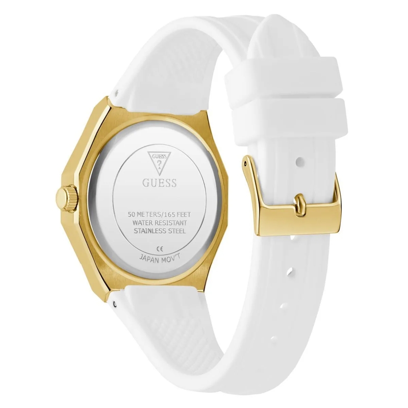 Guess Quarzuhr Quarz-Analoguhr Desire weiss(Image 4)