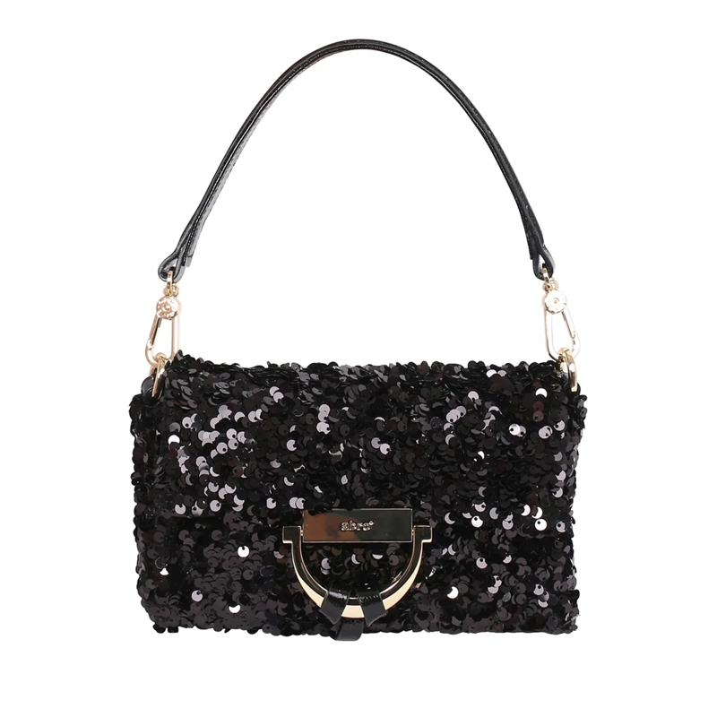 Abro Schultertasche Schultertasche TEMI schwarz