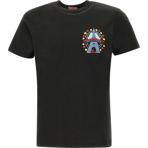 Kenzo T-Shirts Paris T-shirts And Polos Black schwarz