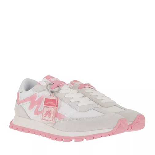 Marc Jacobs The Jogger Sneakers White/Pink lage-top sneaker