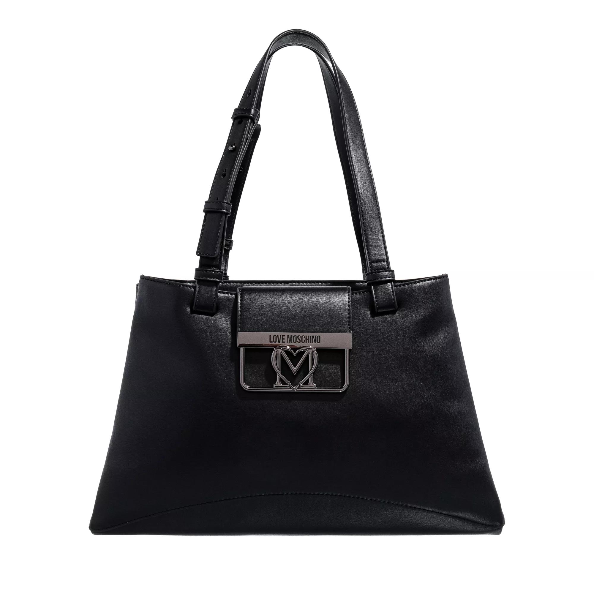 Love Moschino Uptown Black Tote