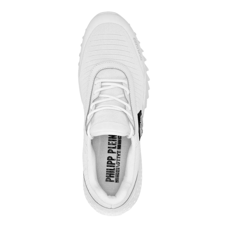 Philipp Plein Low-Top-Sneaker Runner Sneaker Hexagon weiss(Image 3)
