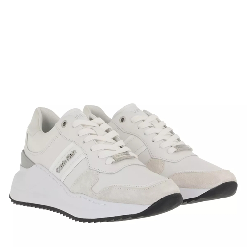 Calvin Klein Rylie Lace Up 2 Triple White Low-Top Sneaker