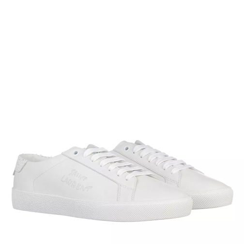 Saint Laurent Court Classic Sneakers Leather White lage-top sneaker