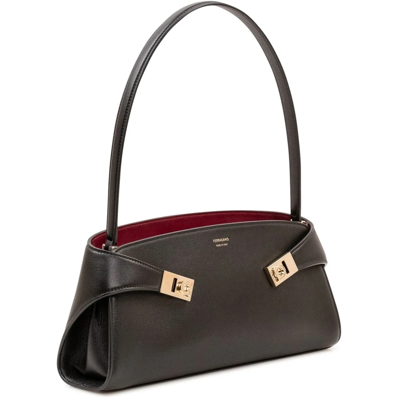 Salvatore Ferragamo Sac à bandoulière Borsa Hug East West a Spalla schwarz(Image 2)