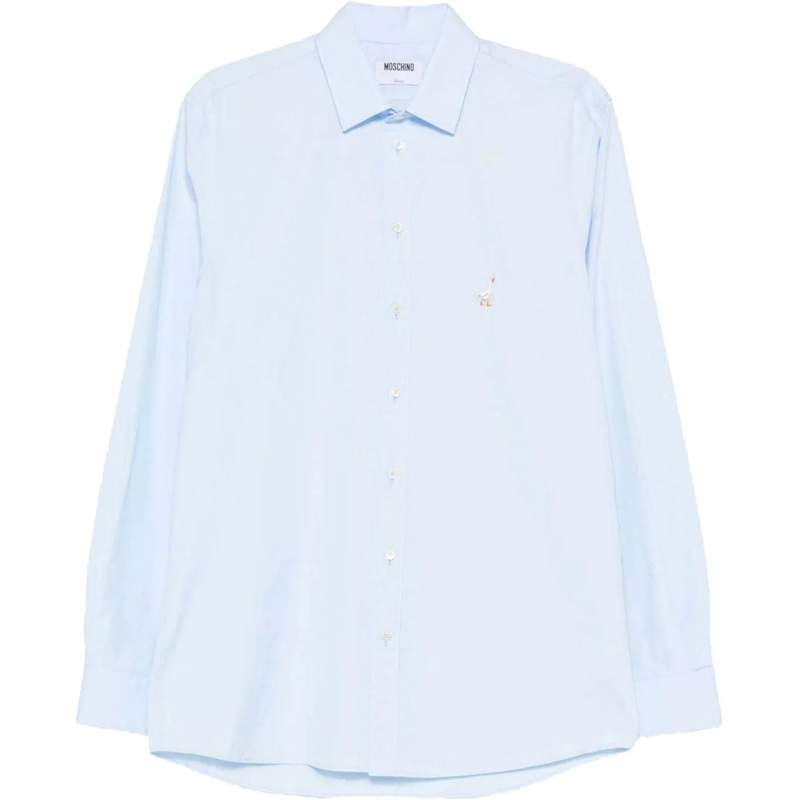 Moschino Legeres Oberteil Shirts Blue blau