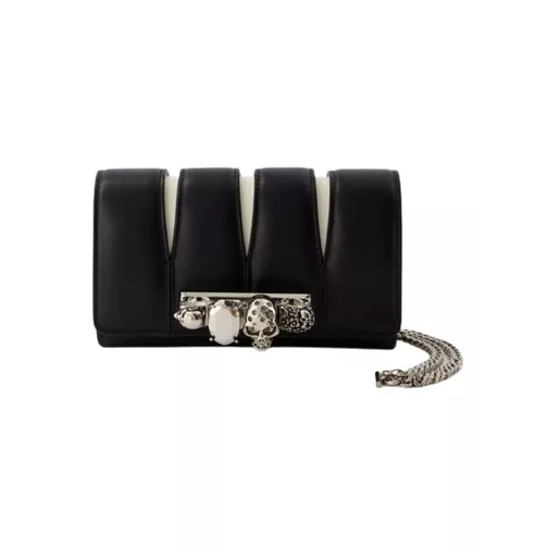 Alexander McQueen The Slash Crossbody Bag - Leather - Black Black Axelremsväska