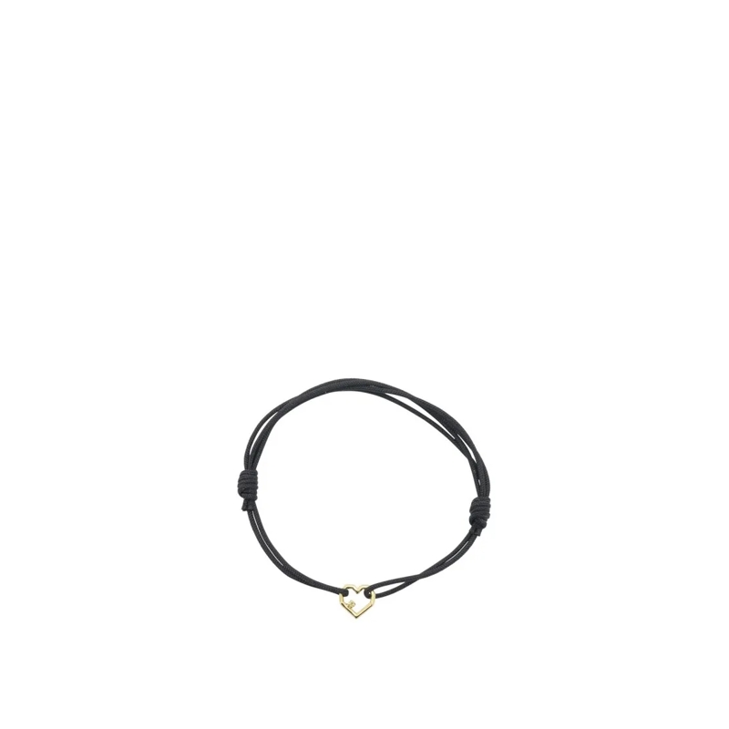 Aliita Bracelet Heart-Shaped Brass Charm Bracelet With Adjustable  Not Applicable