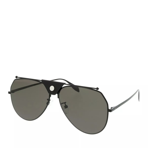Alexander McQueen AM0316S-001 61 Sunglass Unisex Metal Black Sunglasses