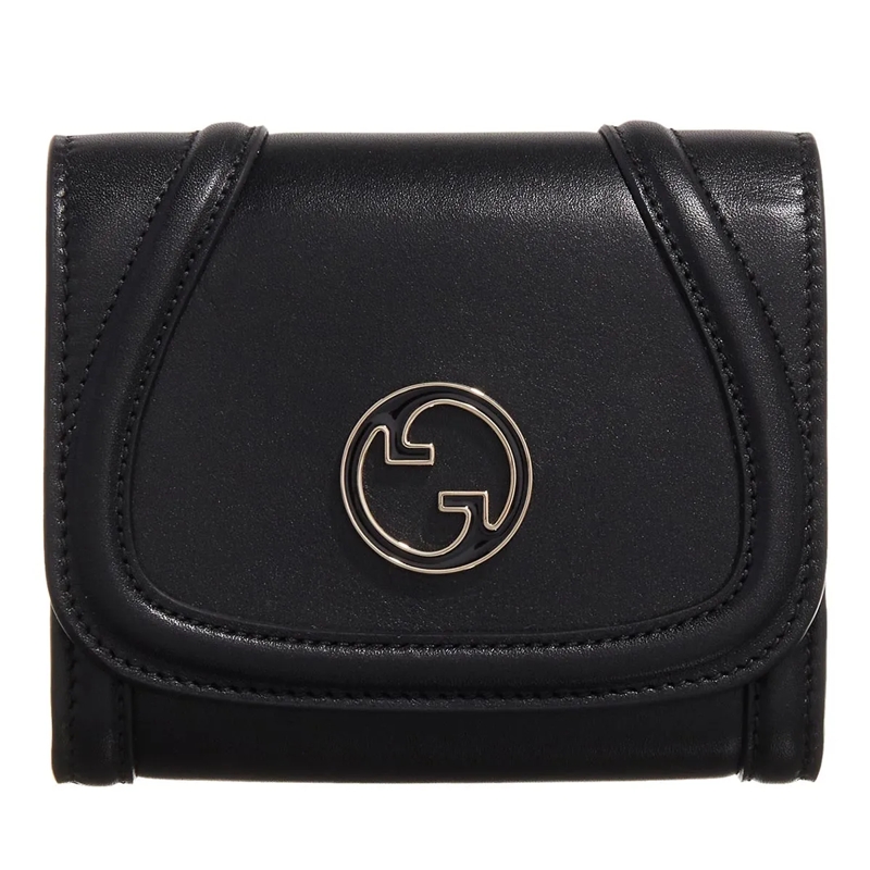 Gucci Portemonnaie mit Überschlag GG Wallet Black