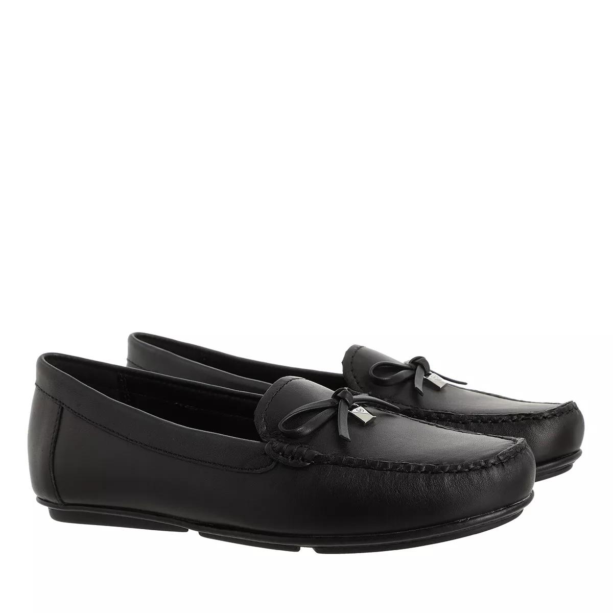 Michael kors deals womens black loafers