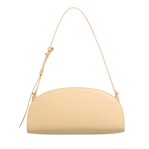 A.P.C. Schultertasche Sac Demi-Lune Shoulder Sahara